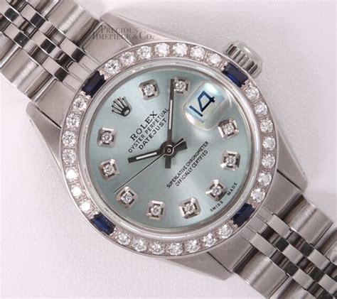 chiusura cinturino rolex datejust donna|Vendesi Rolex Datejust Ladies 26mm 69190 Ice Blue Diamond.